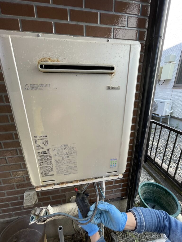 新潟市東区S様邸｜ガス給湯器交換工事！リンナイからノーリツ（エコジョーズ）へスムーズにリフォーム